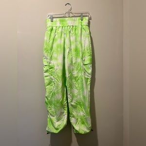 neon tye dye joggers